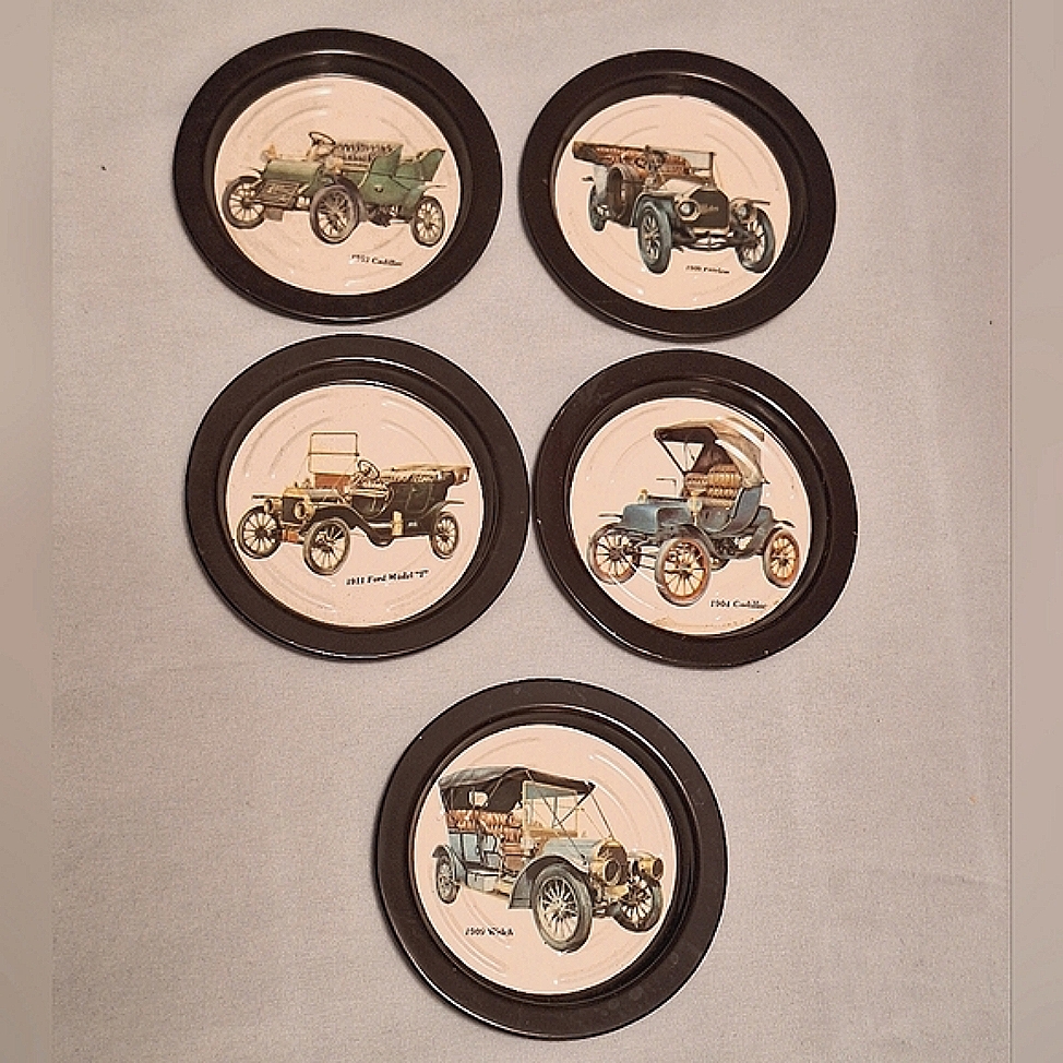 Classic Antique Cars Coasters